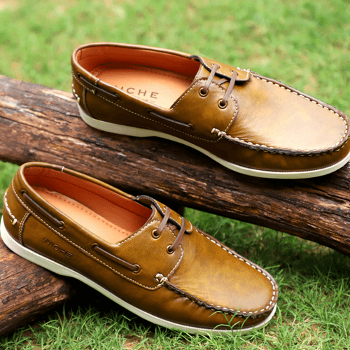 NICHE Olive Boat Shoes