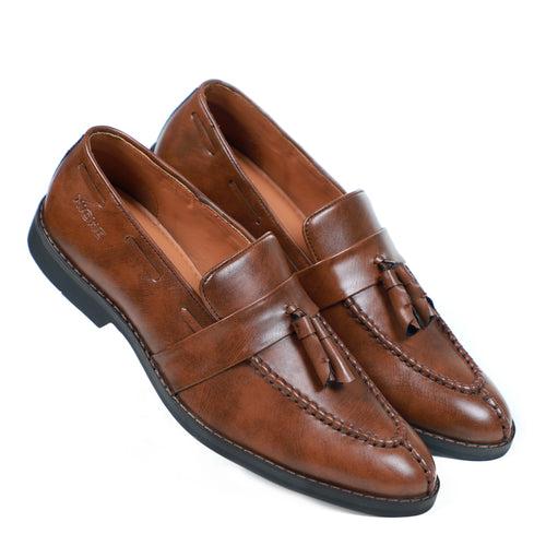 NICHE Peru Brown Aesthetic Tassel Loafer