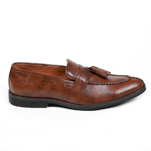 NICHE Peru Brown Aesthetic Tassel Loafer