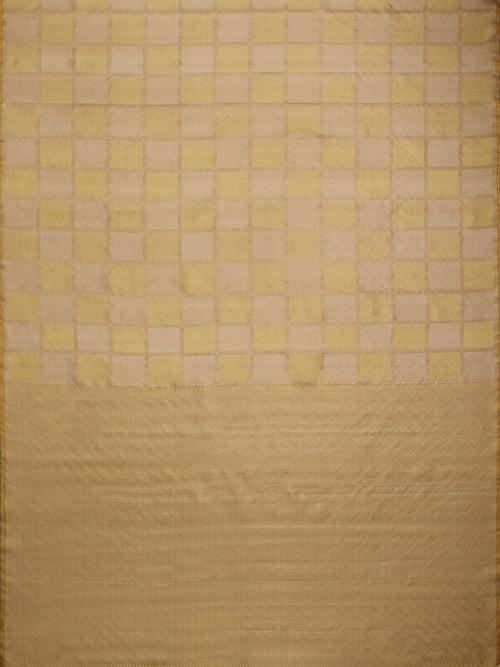 Gradient Checks Woven in Antique Gold