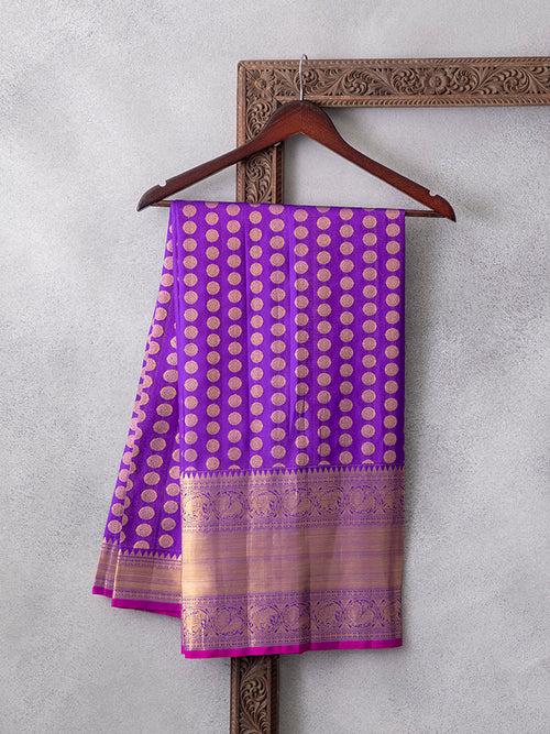 The Bridal Korvai Saree in Honey