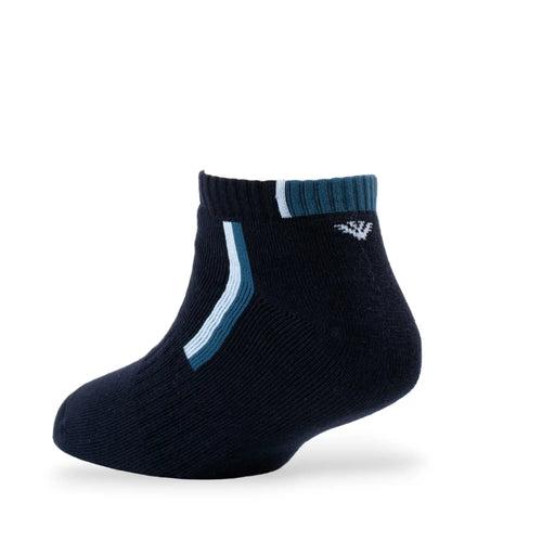 Young Wings Men's Multi Colour Cotton Fabric Design Low Ankle Length Socks - Pack of 3, Style no. 1606-M1