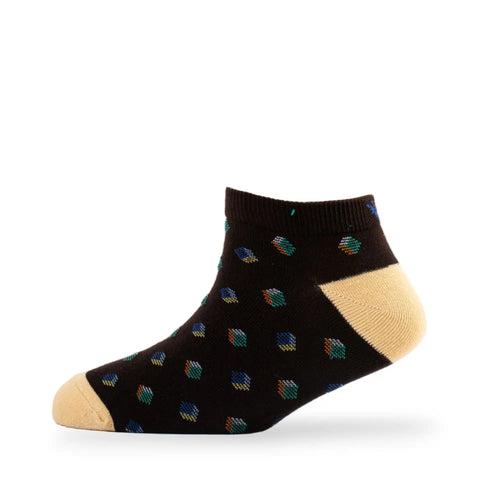 Young Wings Men's Multi Colour Cotton Fabric Design Low Ankle Length Socks - Pack of 5, Style no. 1715-M1