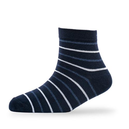 Young Wings Men's Multi Colour Cotton Fabric Design Ankle Length Socks - Pack of 5, Style no. M1-2137 N