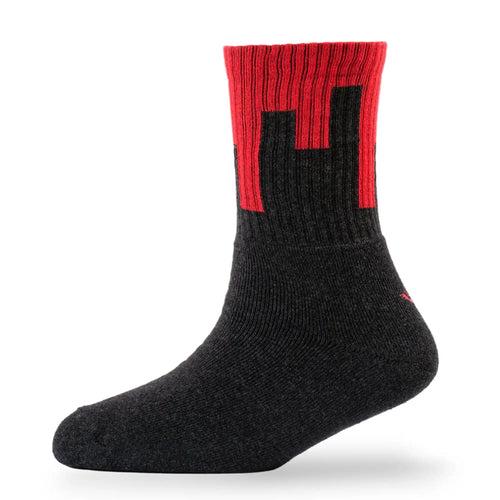 Young Wings Men's Multi Colour Cotton Fabric Design Full Length Socks - Pack of 3, Style no. M1-371 N