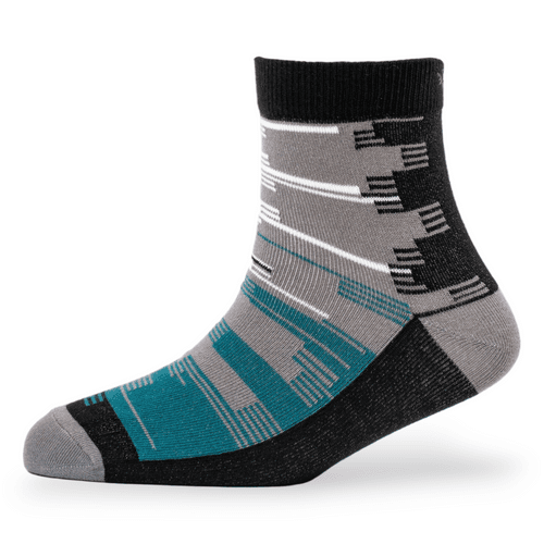 Young Wings Men's Multi Colour Cotton Fabric Design Ankle Length Socks - Pack of 5, Style no. 2738-M1