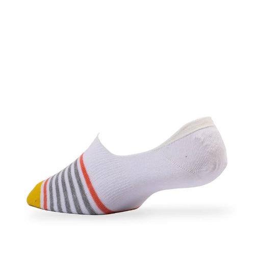 Young Wings Women's Multi Colour Cotton Fabric Design No-Show Socks - Pack of 5, Style no. 9011-W1