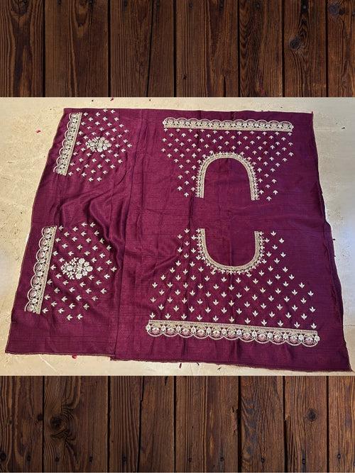 Two-Toned Kalidar Embroidered Majesty Lehenga Set