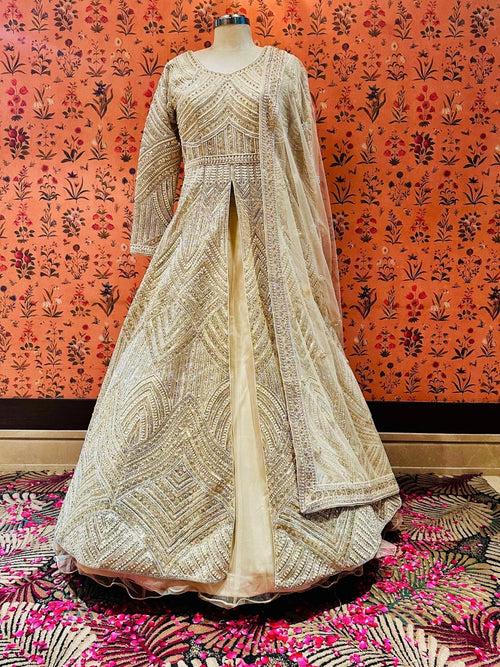 Golden Glamour Artisanal Lehenga