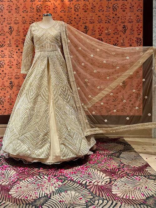 Golden Glamour Artisanal Lehenga