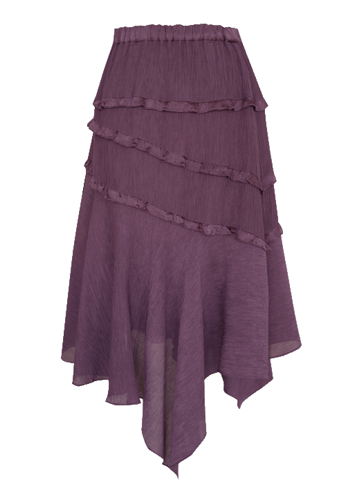 ASYMMETRIC GYPSY SKIRT