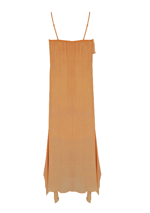 BUTTON DOWN SLIP DRESS