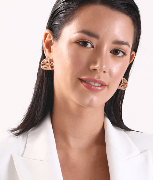 The Aaria Gold Hoops