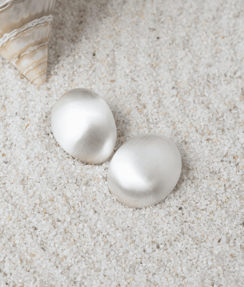 Starlight Shimmer Silver Studs