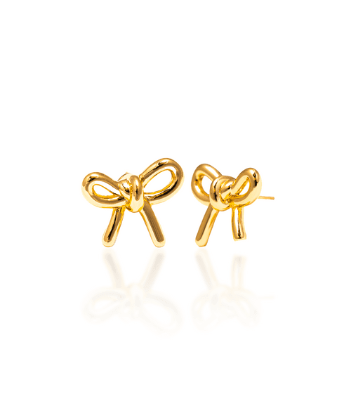 Classic Bow Stud Earrings