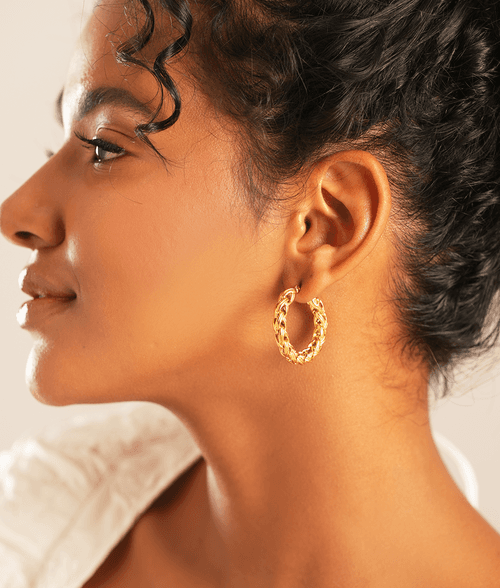 Moana Gold Hoops