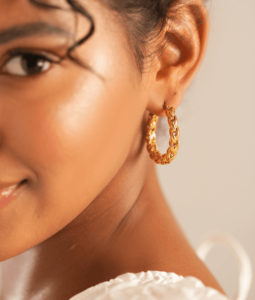 Moana Gold Hoops