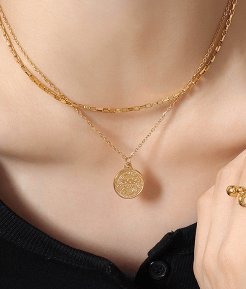 The Dos Pesos Coin Necklace