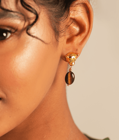 Mystic Tigress Earrings