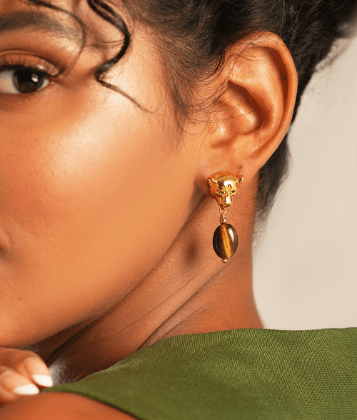 Mystic Tigress Earrings