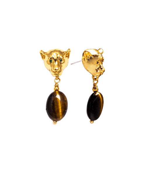 Mystic Tigress Earrings