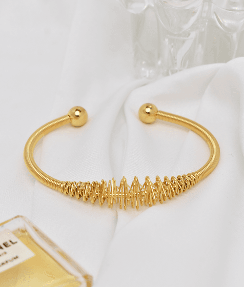 Kimmaya Gold Bangle Stack