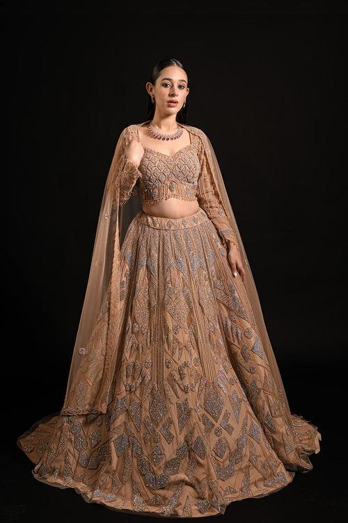 Golden Lehenga