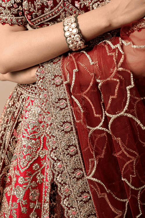 Red Lehenga