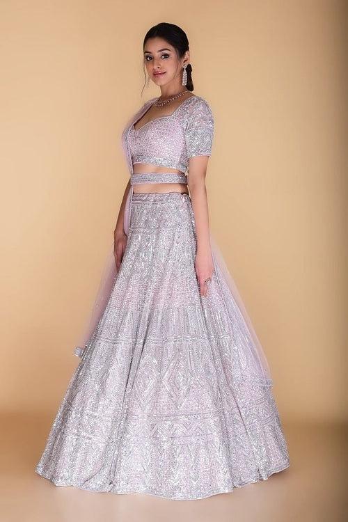 Soft Pink Lehenga set.