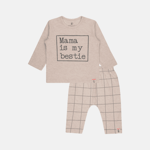 Unisex Bestie Day Wear Set  - Organic Cotton