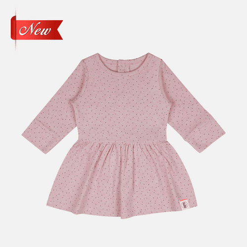 Baby-965 Girls Long Sleeve Dress