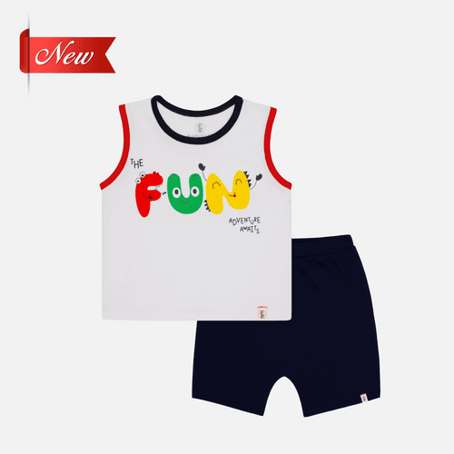 Baby-802 Boys Fun Set - Organic Cotton