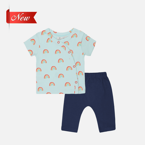 BABY 857 Unisex Crossover Pyjama - Organic Cotton