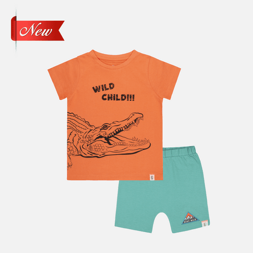 Baby-774 Boys Wild Child Set - Organic Cotton