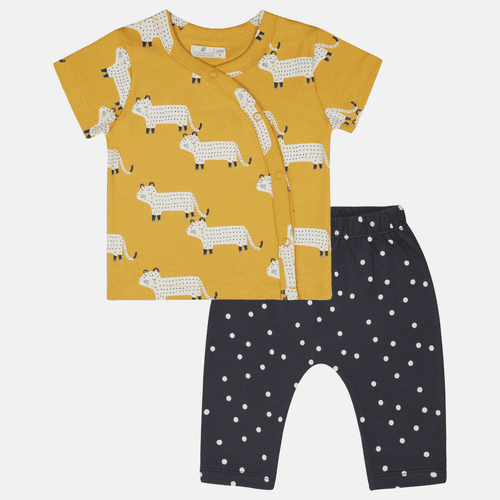 Baby-860 Boys Crossover Pyjama - Organic Cotton