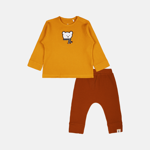 Baby-887 Boys Winter Bear Set - Organic Cotton