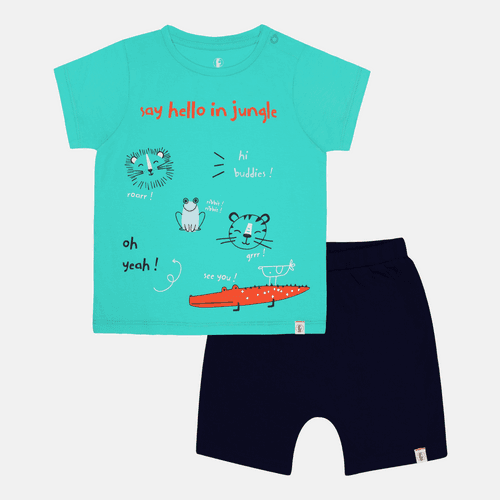 Baby-766 Boys Jungle Set - Organic Cotton