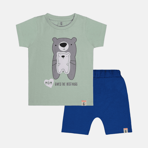 Baby-906 Boys Best Hugs Set - Organic Cotton