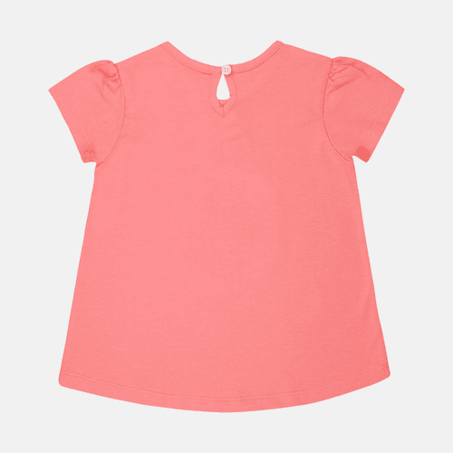 Baby-798 Girls Pretty Smile Top - Organic Cotton