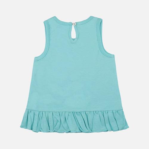 Baby-588 Girl Trendy Summer Flamingo Shorty Set - Organic Cotton