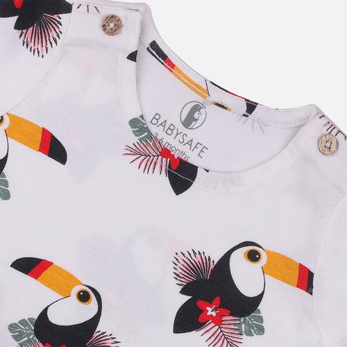 BABY-596 Unisex Toucan 2 Pack Tees - Organic Cotton