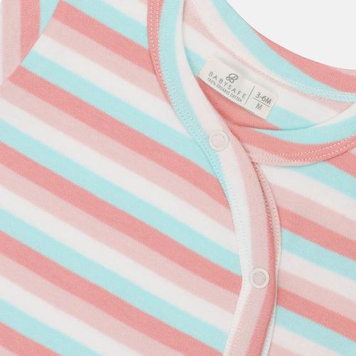 Baby-859 Girls Crossover Pyjama - Organic Cotton