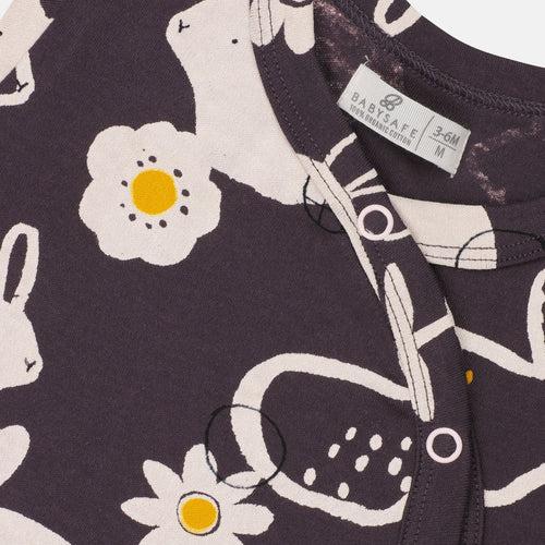 Baby-873 Girls Crossover Pyjama - Organic Cotton