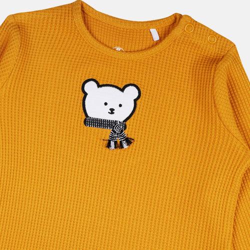 Baby-887 Boys Winter Bear Set - Organic Cotton