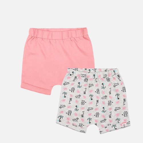 Baby-599 Unisex 2 Pack Shorts - Organic Cotton