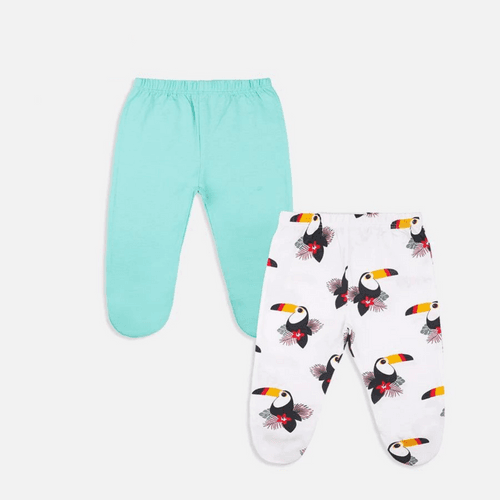 BABY-598 Unisex Toucan 2 Pack Pants - Organic Cotton