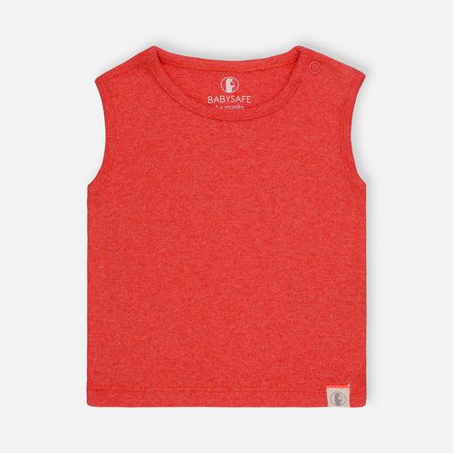 Baby-700 Boys 3 Pack Sleeveless Tees  - Organic cotton