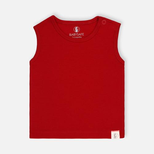 Baby-700 Boys 3 Pack Sleeveless Tees  - Organic cotton