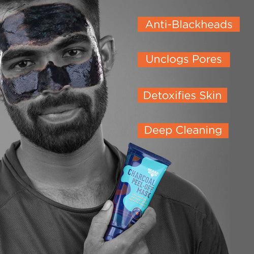 Charcoal Duo (Charcoal Peel Off Mask & Charcoal Face Mask Stick)