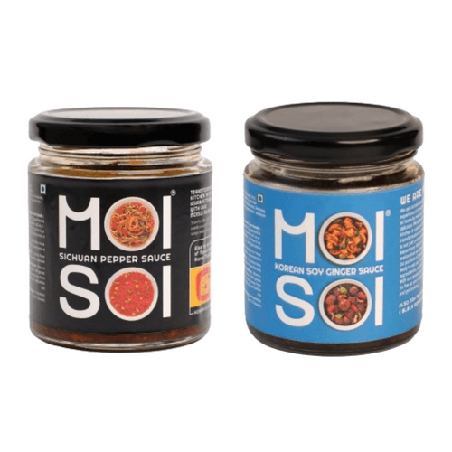 Korean Soy Ginger + Sichuan Pepper Sauce (175g Each)